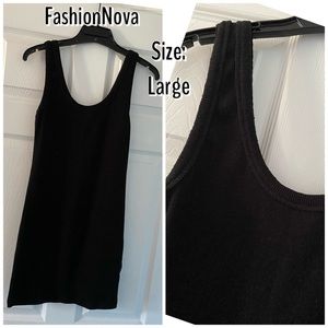 Black FashionNova Dress